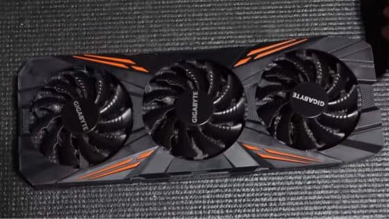 clean gpu fans